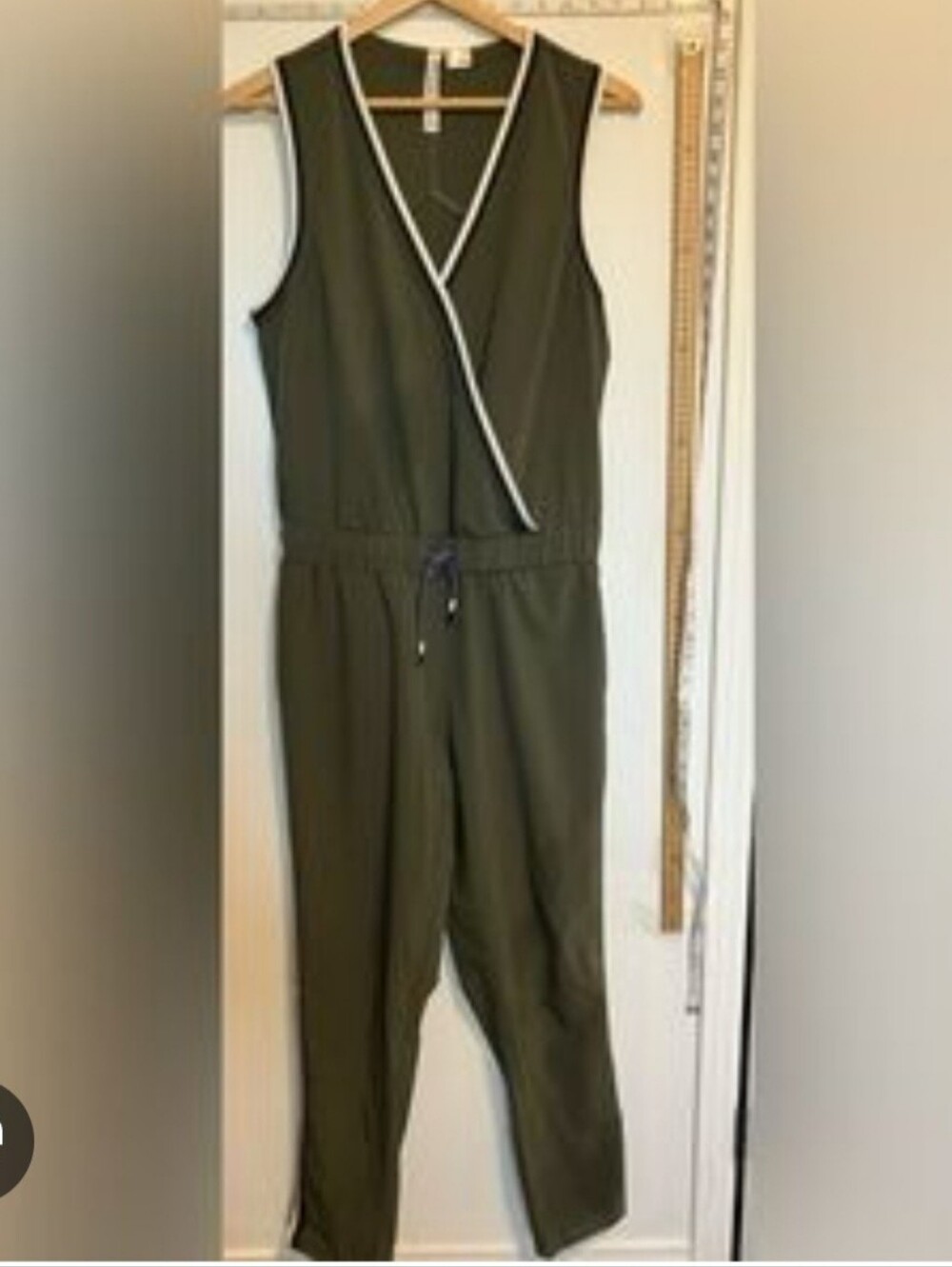 This khaki Diadora Luxe Second Chance jumpsuit Size M